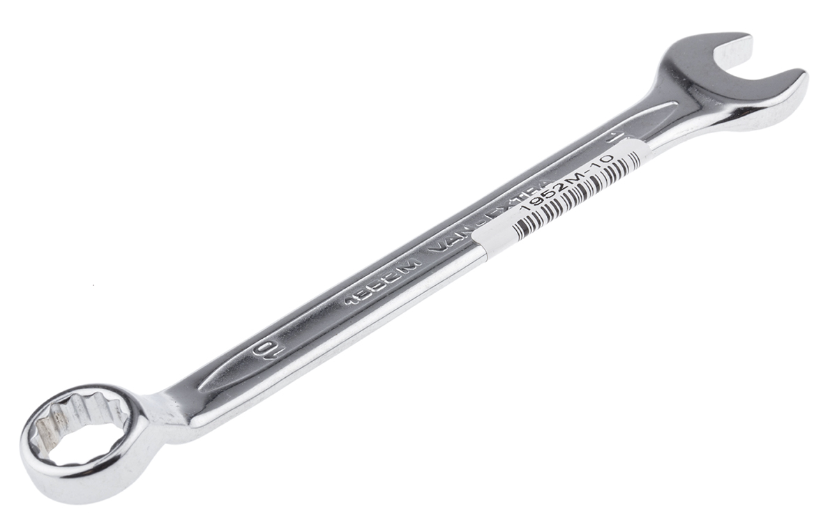 Bahco Combination Spanner, 10mm, Metric, Double Ended, 150 mm Overall
