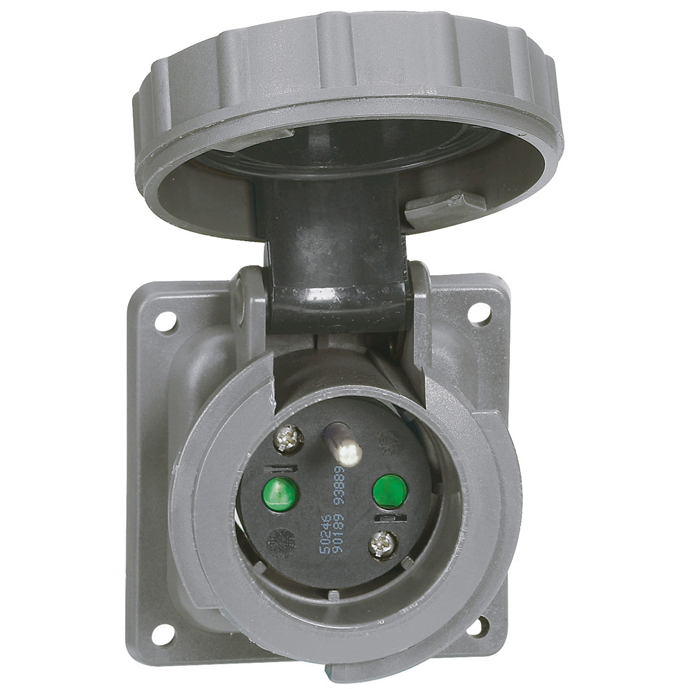 Legrand Grey 1 Gang Power Socket, 2 Poles, 16A