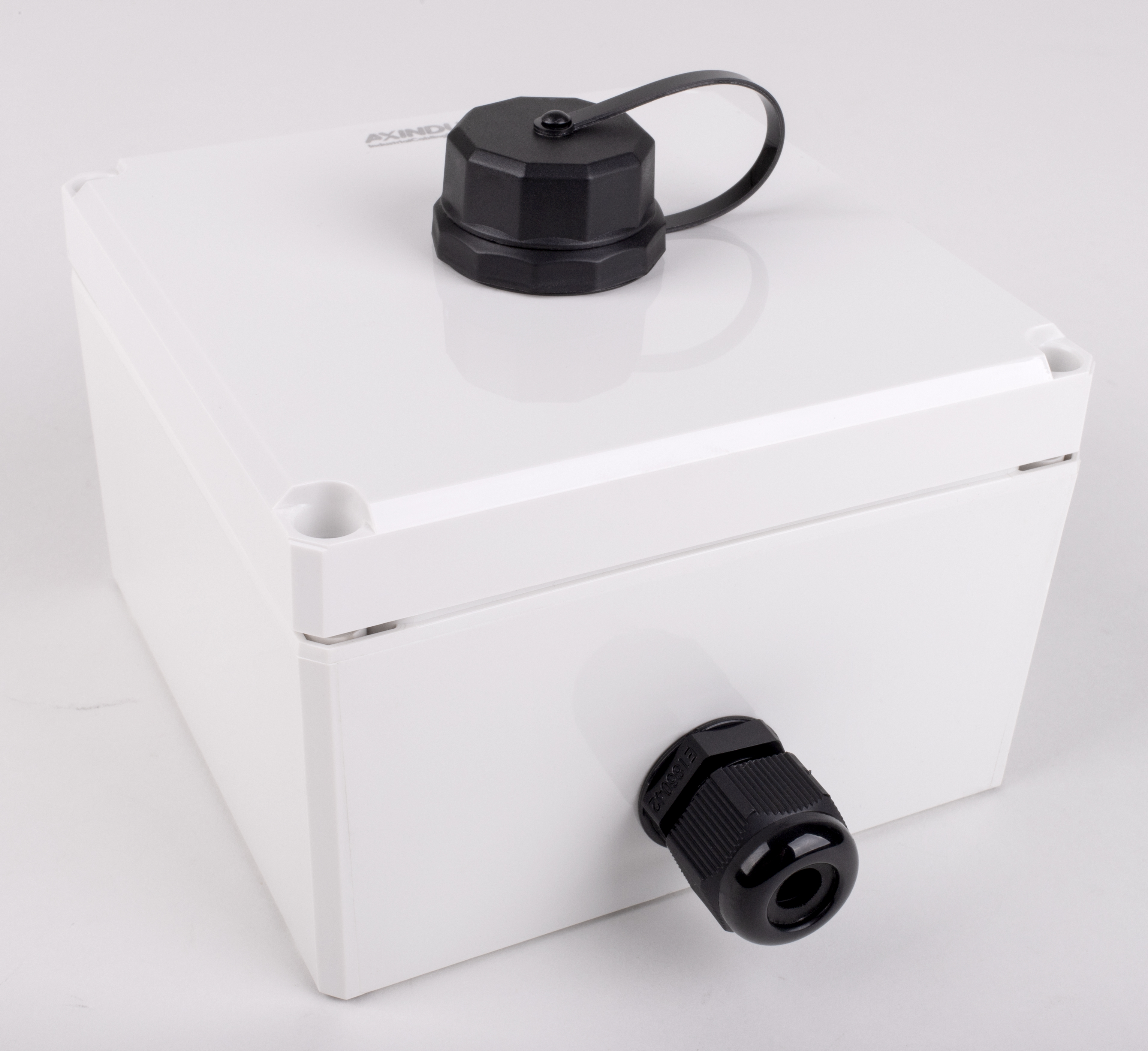 AXINDUS Connector, IP67 Box for use with Connections in Industrial or Outdoor Environments