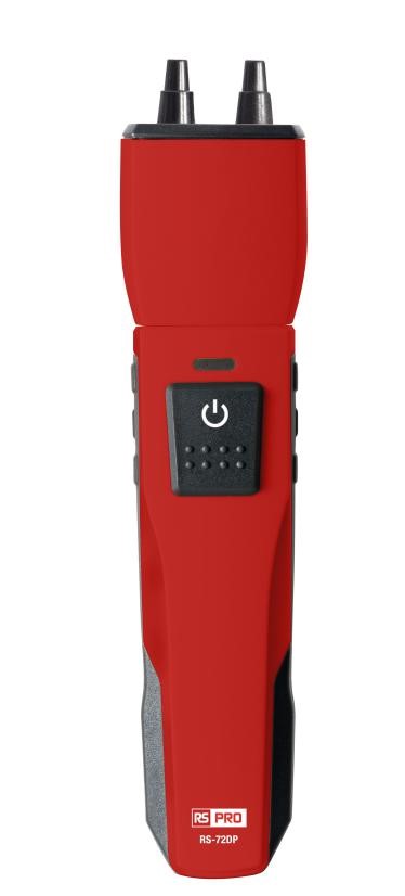 RS PRO Differential Manometer, Max Pressure Measurement 150hPa