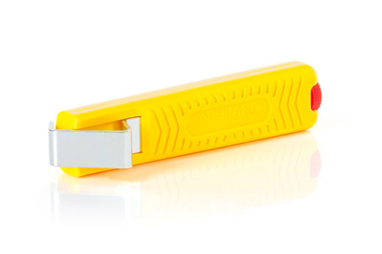 Jokari 101 Series Cable Knife Wire Stripper, 4mm Min, 6mm Max, 132 mm Overall