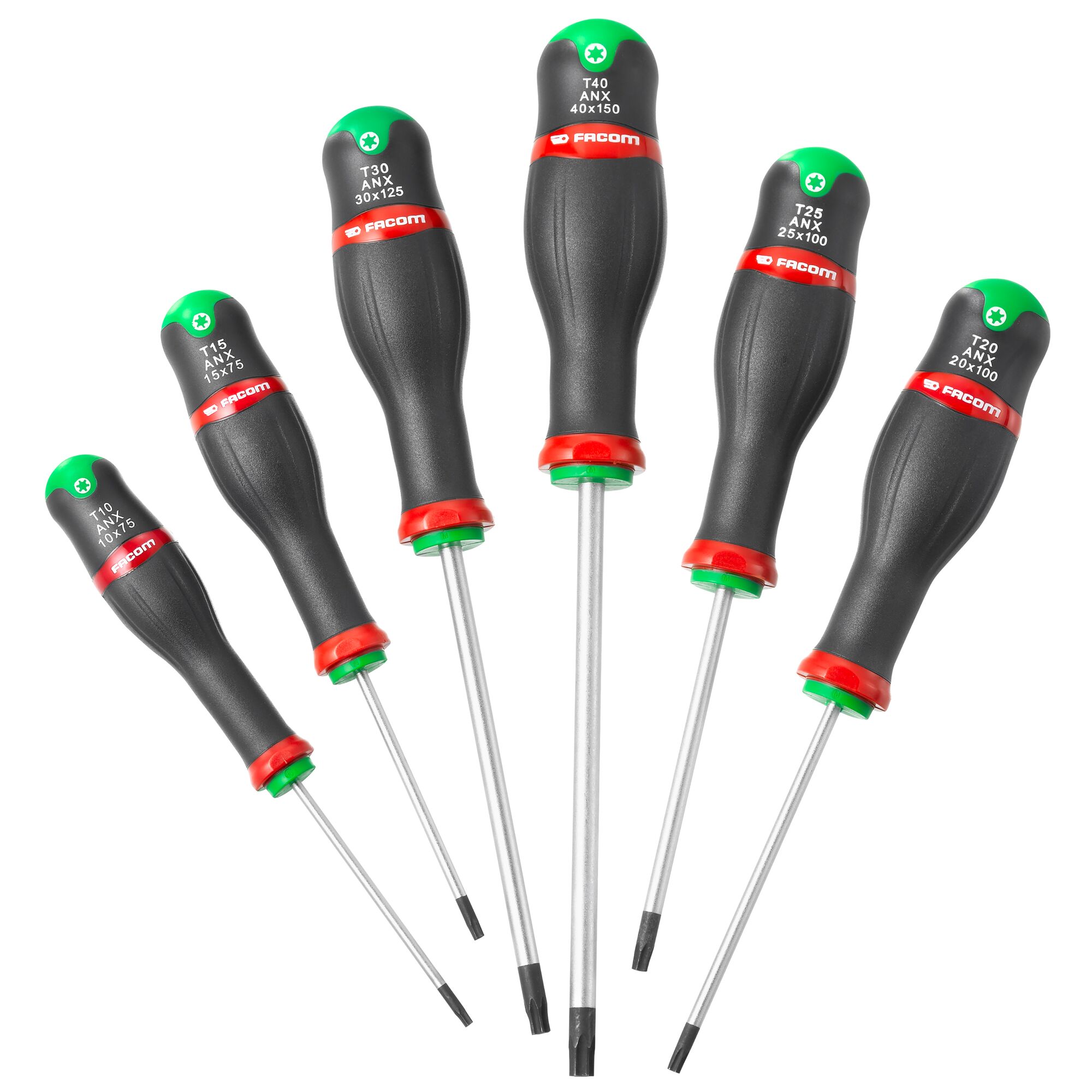Facom Torx Screwdriver Set, 6-Piece