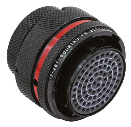 Souriau Sunbank by Eaton Circular Connector, 79 Contacts, Cable, Standard Connector, Plug, Female, IP67, 8STA Series
