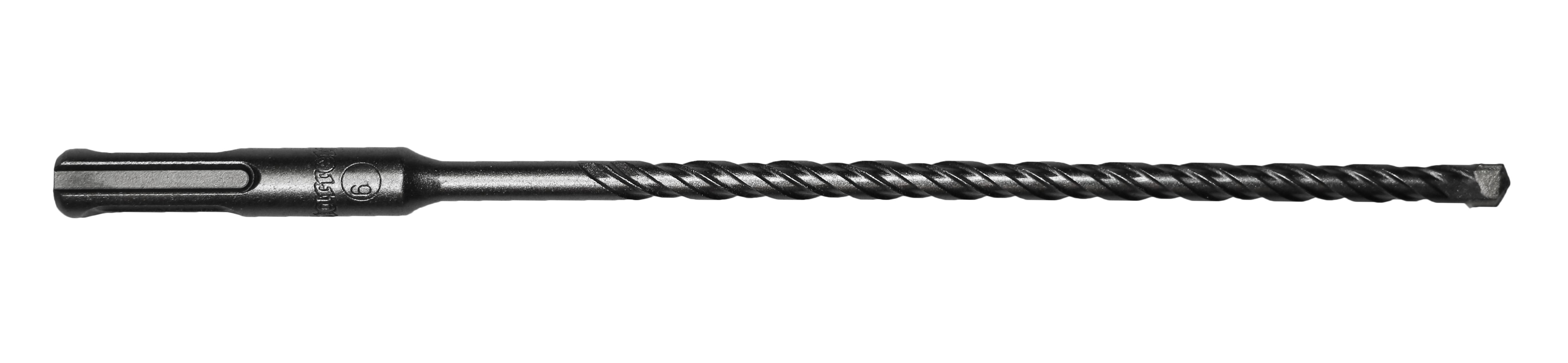 Starrett SDS Plus Series Carbide Tipped SDS Plus Drill Bit, 6mm Diameter, 210 mm Overall