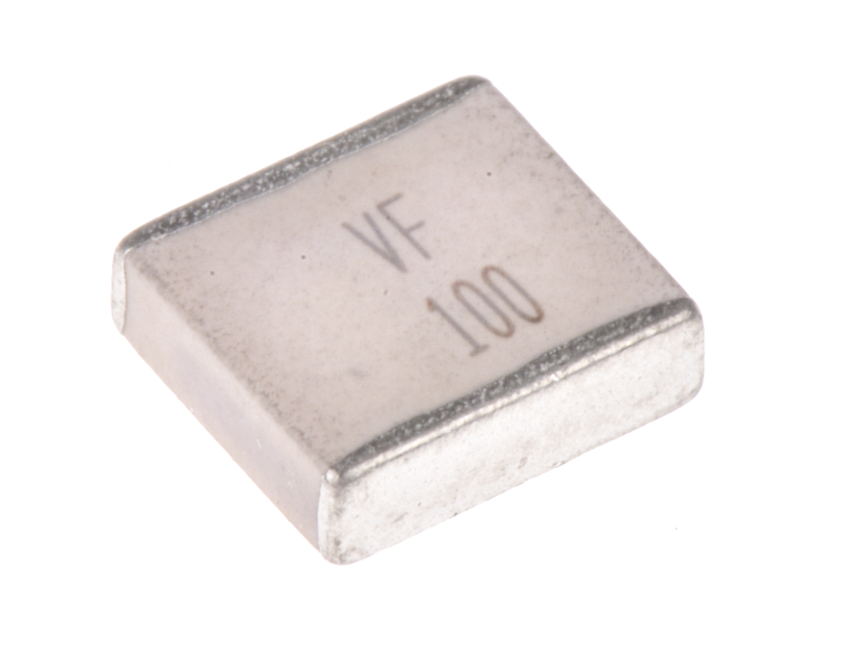 Vishay 10pF Multilayer Ceramic Capacitor MLCC, 3.6kV dc V, ±1% , SMD