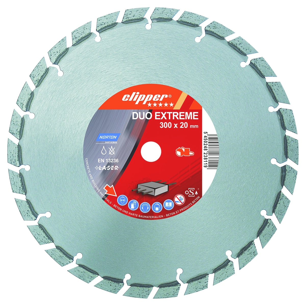 Norton Circular Saw Blade, Pack of 1