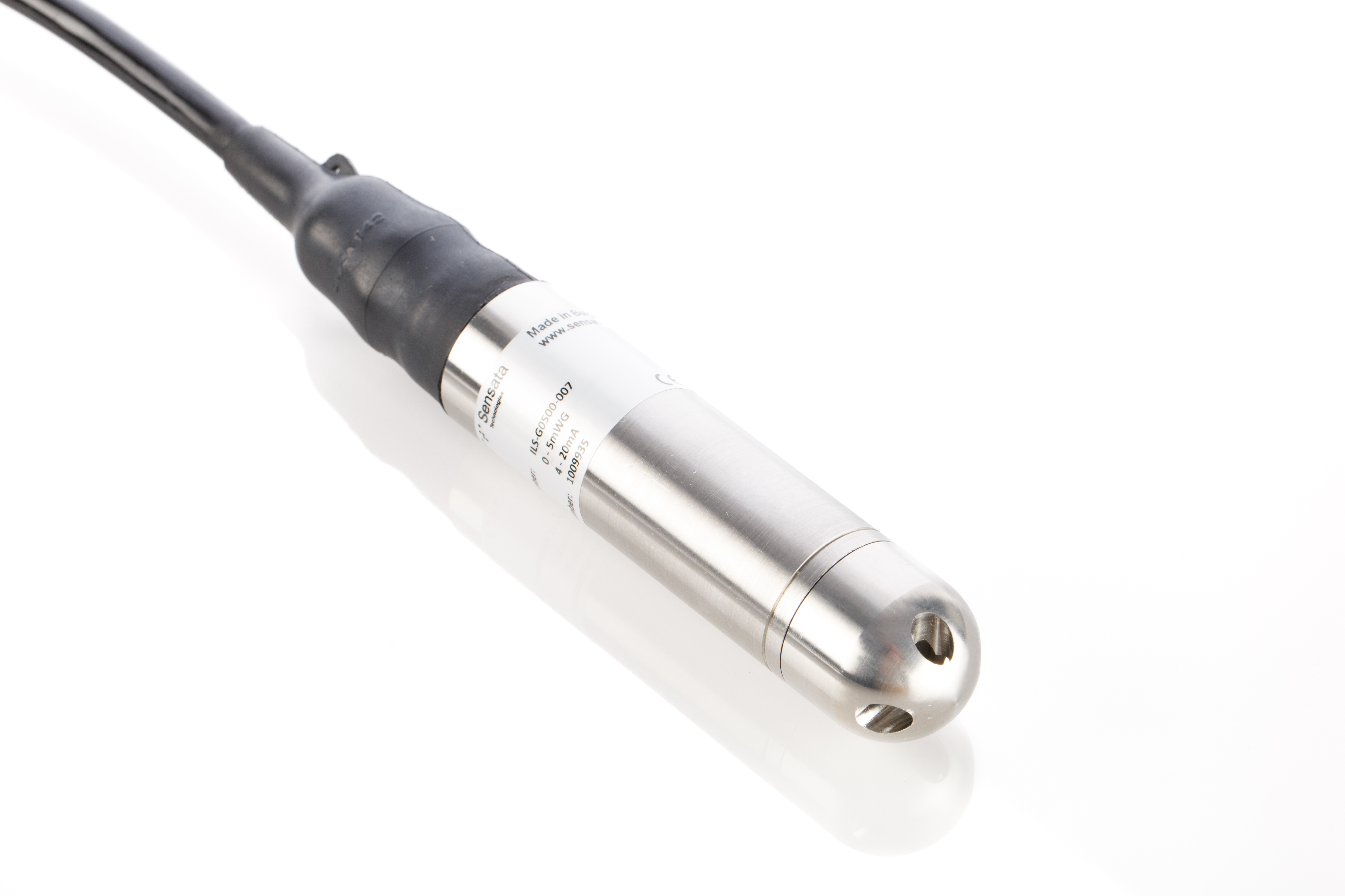 Sensata / Cynergy3 ILS Series Pressure Level Transmitter, 4-20mA Output, Cable, Stainless Steel Body