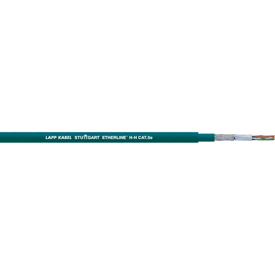 Lapp, 100m Cat5e, Blue, Tinned Copper Braid, Unterminated