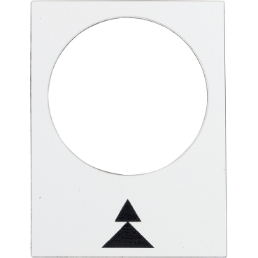 Schneider Electric Legend for Use with XACA Series, Right/Slow-Fast