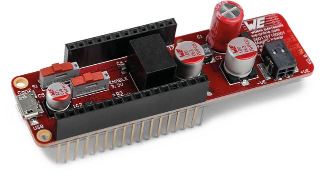 Wurth Elektronik MagI3C Power FeatherWing Power Feather Wing for 171010550173010000 for Adafruit Feather Line of