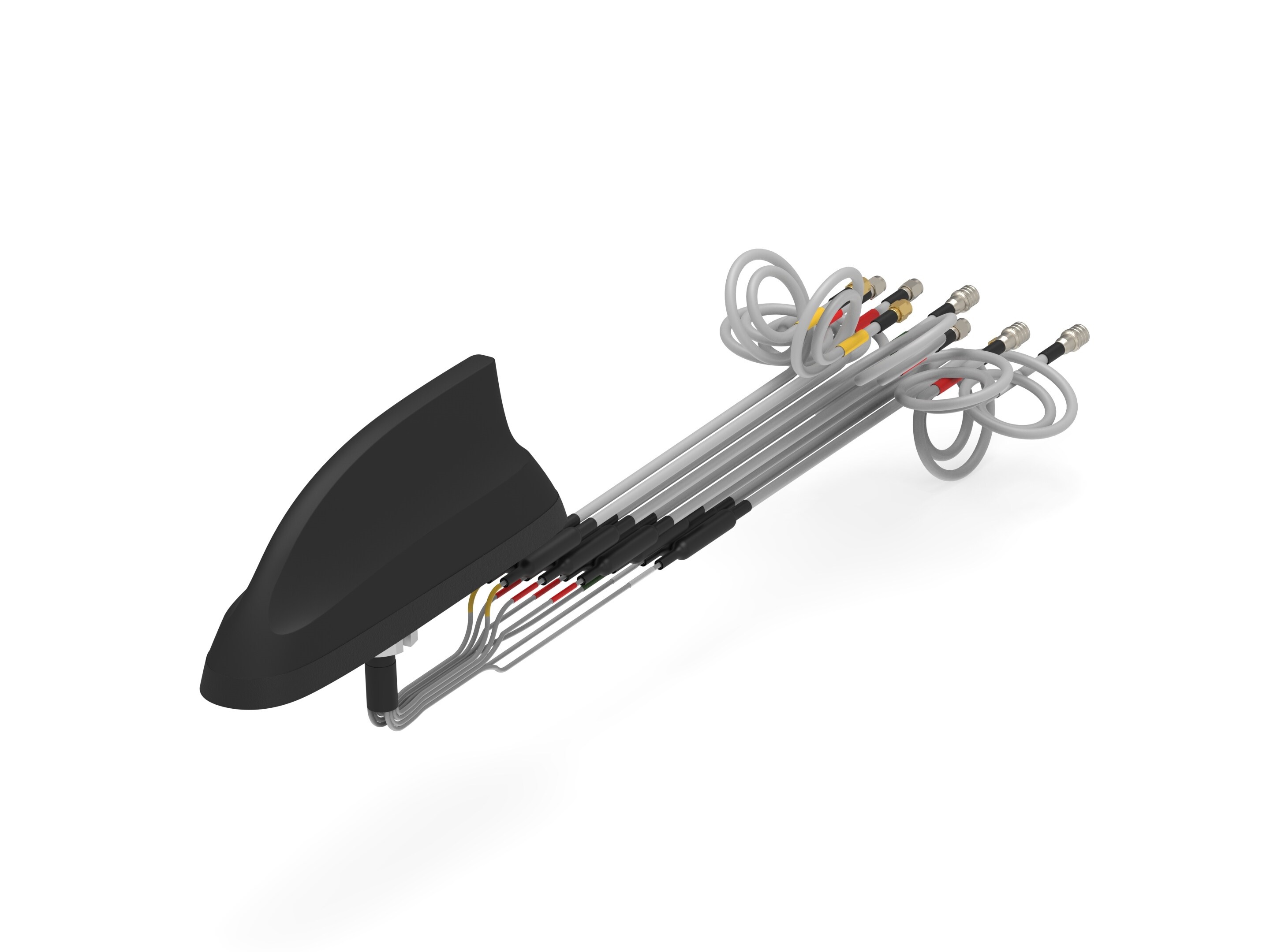 TE Connectivity L000423-05 Shark Fin Multi-Band Antenna with SMA Connector, 4G, 4G (LTE), 5G (LTE), Bluetooth (BLE),