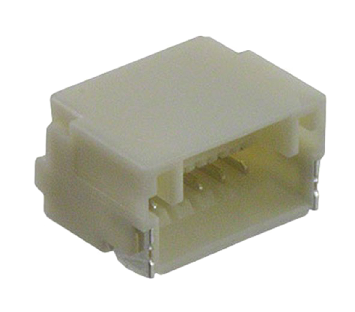 JST NSH Series Right Angle Surface PCB Header, 6 Contact(s), 1 mm Pitch, 1 Row, Shrouded