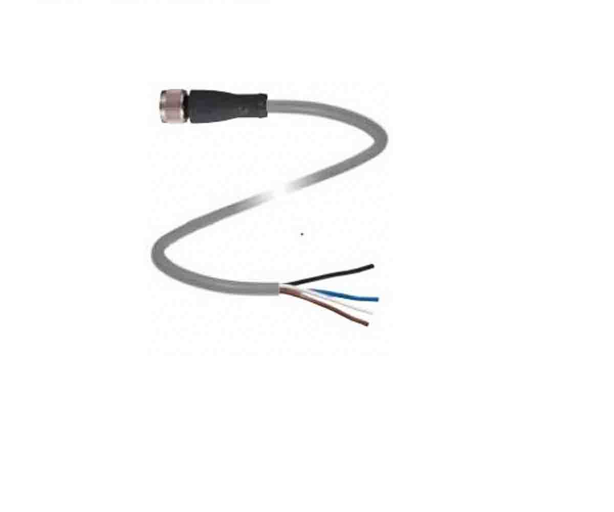 Pepperl + Fuchs Female 4 way M12 to Free End Sensor Actuator Cable, 5 m