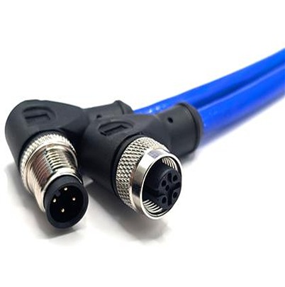 Mueller Electric C4BD Actuator/Sensor Cable, 4 Cores, Unscreened, 5 m Silicone Sheath