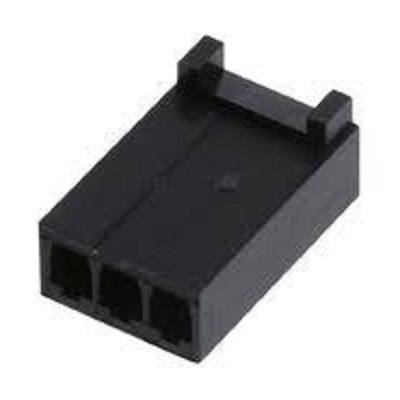 Molex Receptacle Crimp Connector Housing, 2.54mm Pitch, 3 Way, 1 Row