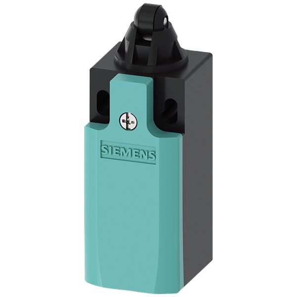 Siemens 3SE Series Roller Plunger Limit Switch, 2NC/1NO, IP65, Plastic Housing, 400V ac Max, 10A Max
