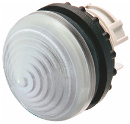 Eaton White Pilot Light Head, 22.5mm Cutout RMQ Titan M22 Series