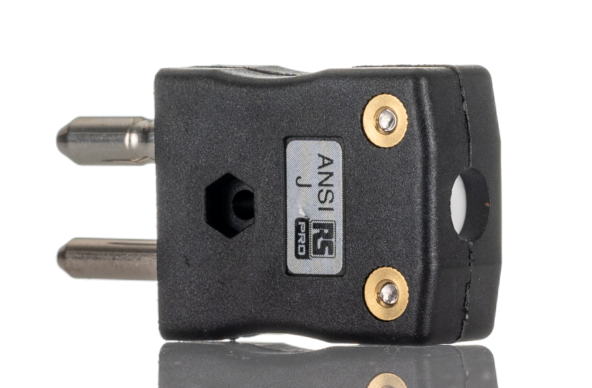 RS PRO Standard Thermocouple Connector for Use with Type J Thermocouple, 6mm Probe, ANSI, RoHS Compliant Standard