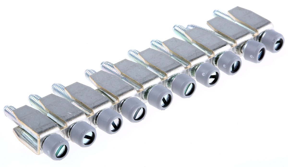 Entrelec BJMI Series Jumper Bar for Use with DIN Rail Terminal Blocks