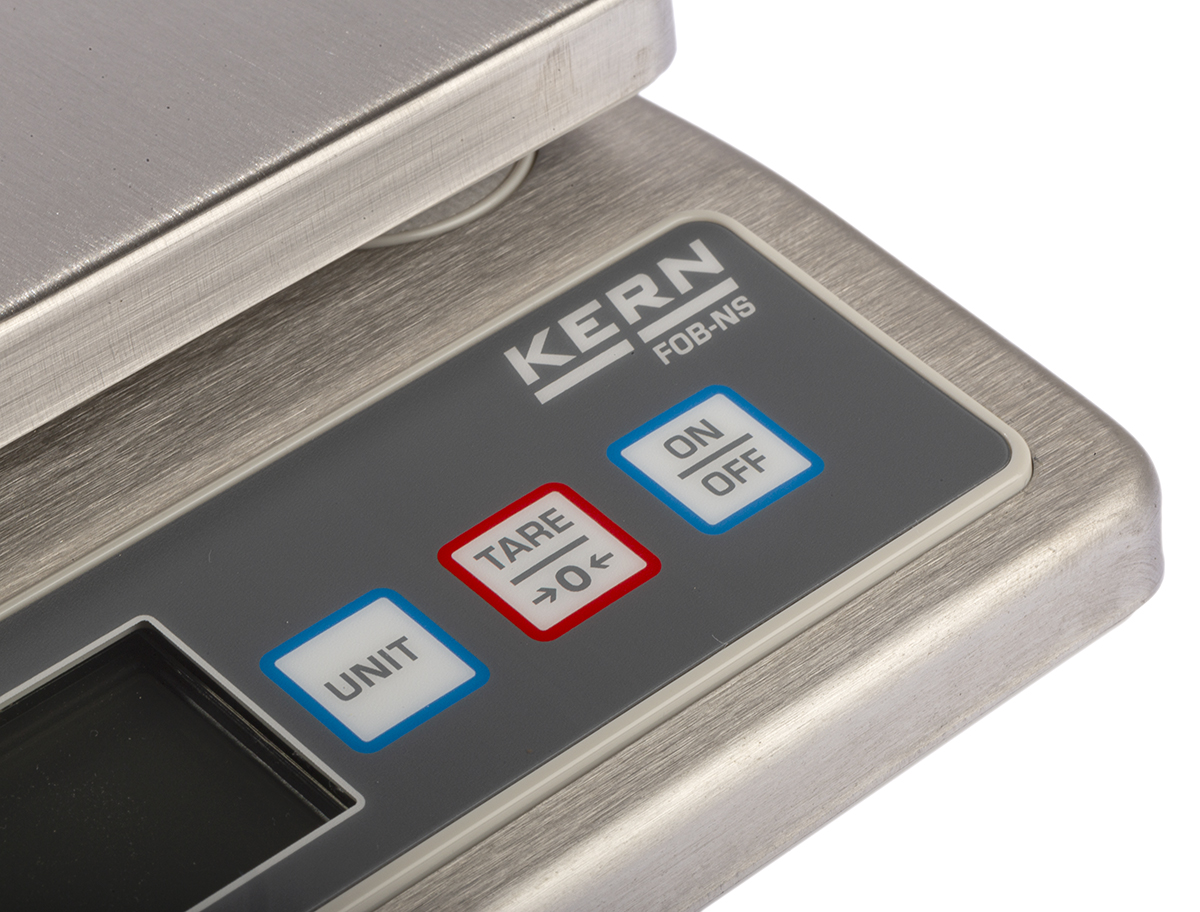 Kern FOB-NS Bench Weighing Scale, 5kg Weight Capacity