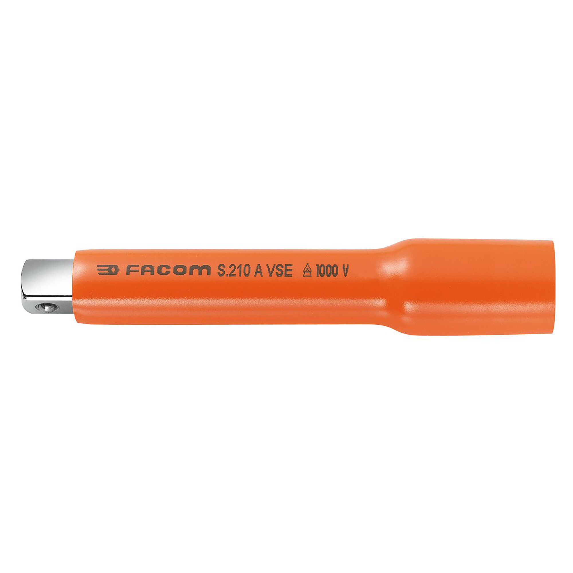 Facom S.210AVSE 1/2 in Square Drive Extension Bar, 145 mm Overall