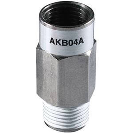 SMC Aluminium Bushing Check Valve 1/4in, 10 bar
