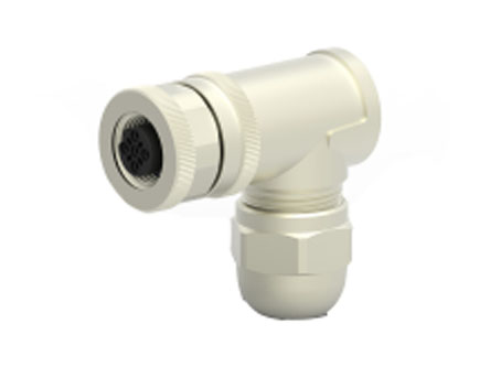 TE Connectivity Circular Connector, 5 Contacts, Cable, M12 Connector, Socket, Female, IP67, T411 Series