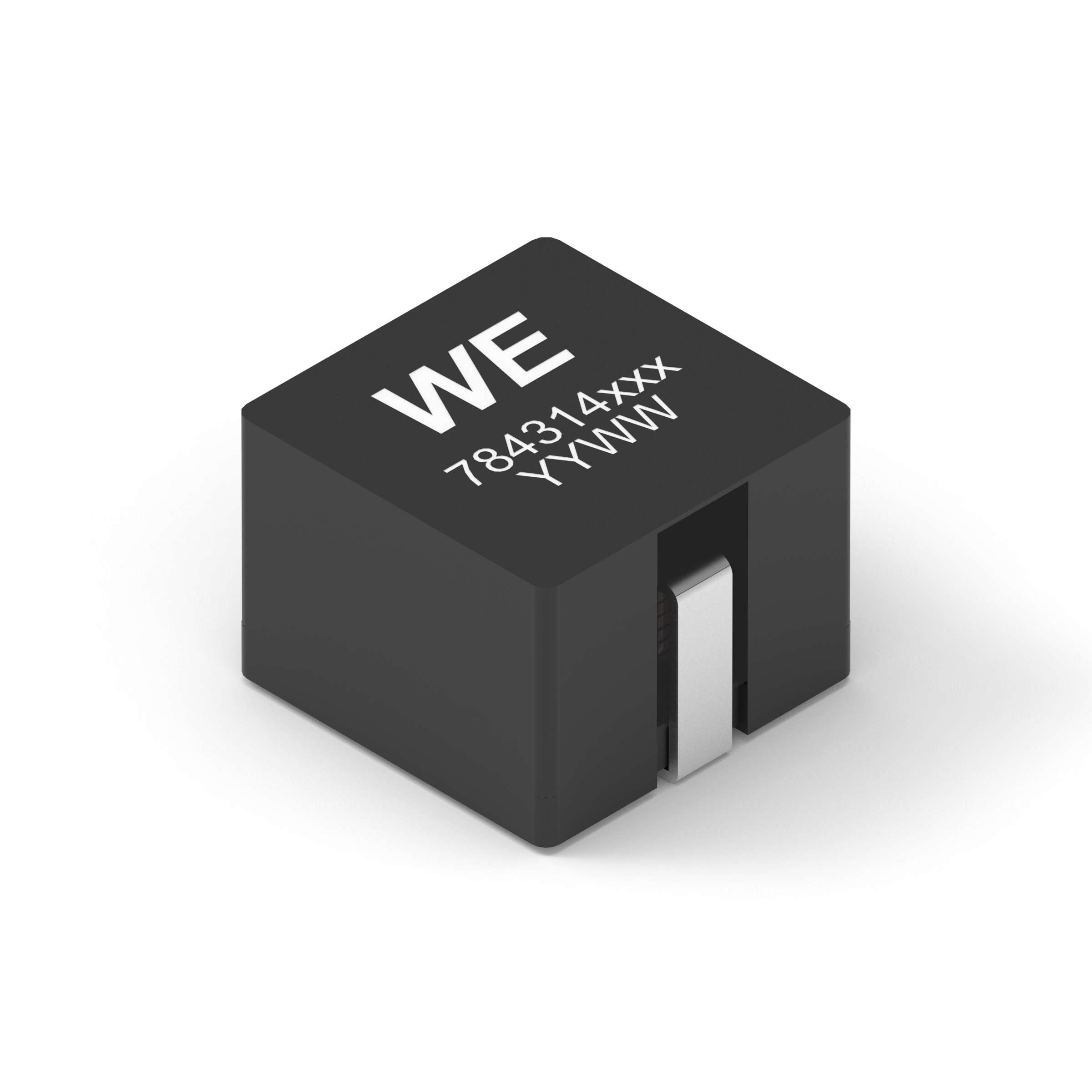 Wurth Elektronik, WE-HCIA, 7050 Yes Surface Mount Inductor with a Polystyrene Core, 10 μH Shielded 20 % 3.7 A Idc