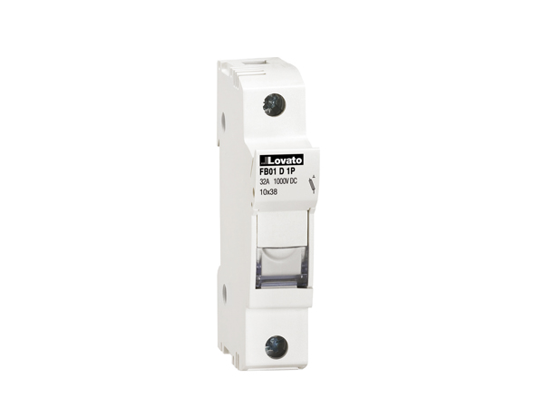 Lovato 32A Rail Mount Fuse Holder for 10 x 38mm Fuse, 1P, 690V ac
