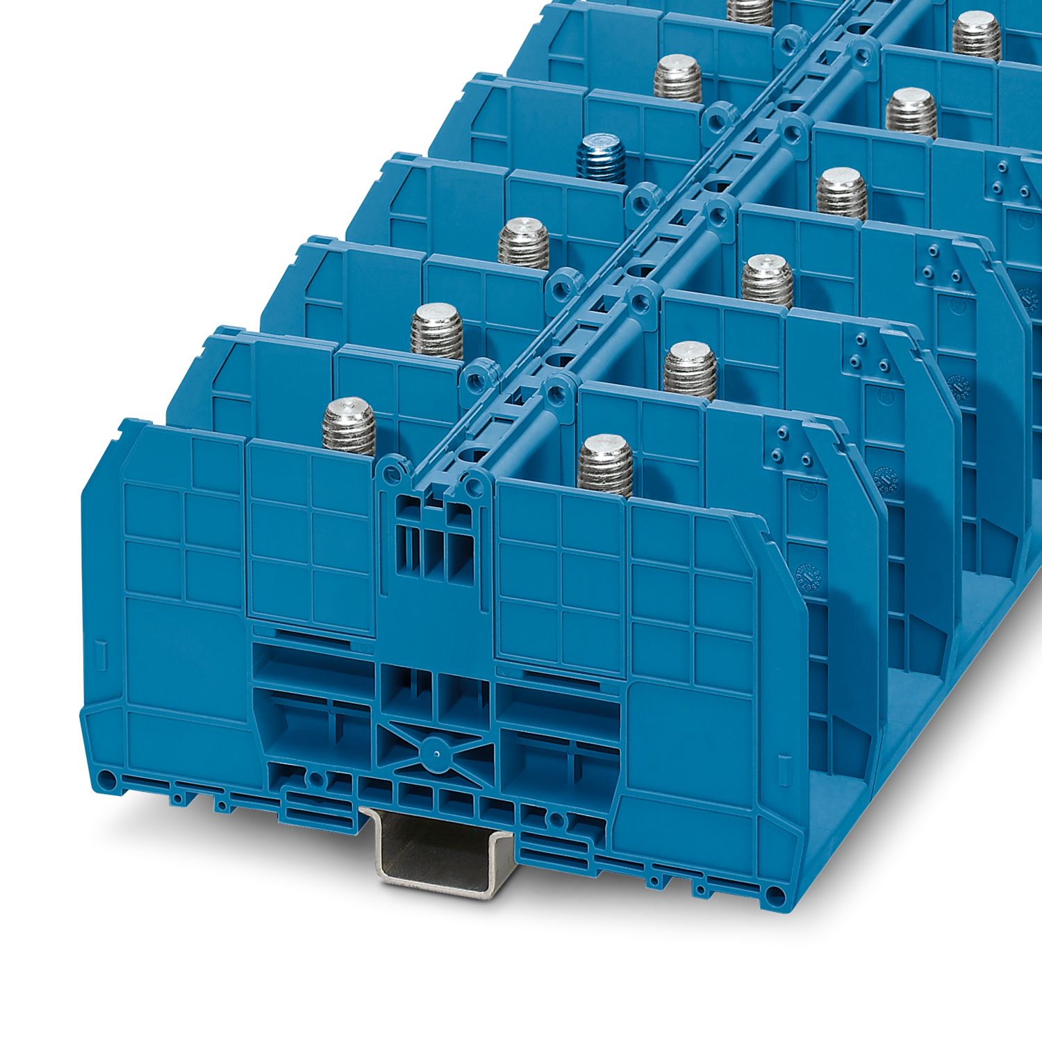 Phoenix Contact 3244629 RBO 12 BU Series Blue, 10 → 240mm², Single-Level, Bolt Termination