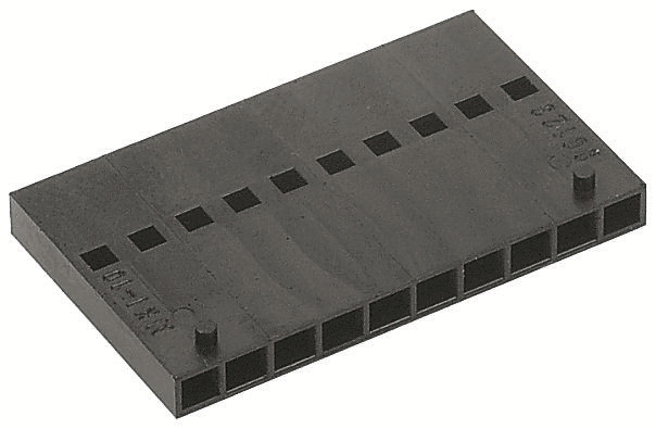 Molex, C-Grid III Female Connector Housing, 2.54mm Pitch, 20 Way, 1 Row