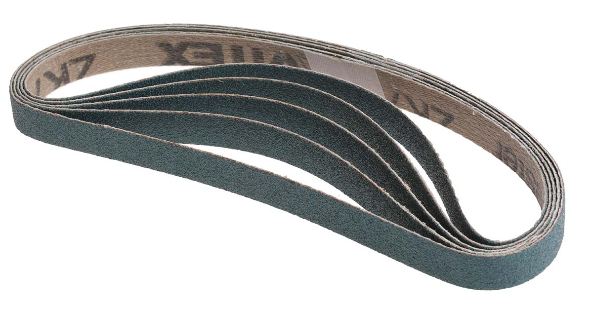 PREVOST TBS 10330K120 Sanding Belt, 330mm 10mm, P120 Grit, Fine Grade