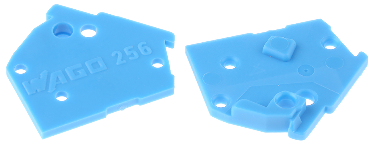 WAGO, 256 End Plate for use with PCB Terminal Blocks & Pluggable Connectors