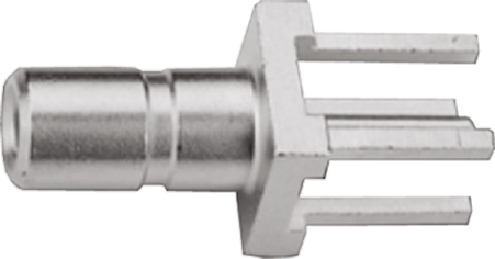 Telegartner, Plug Through Hole SSMB Connector, 50Ω, Solder Termination, Straight Body