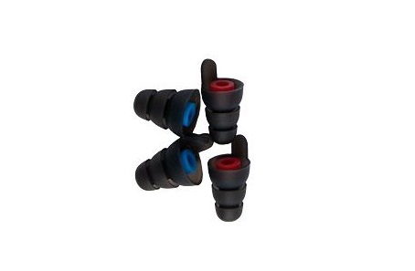 Honeywell Safety Black Ear Tips for use with Impact In-Ear Pro