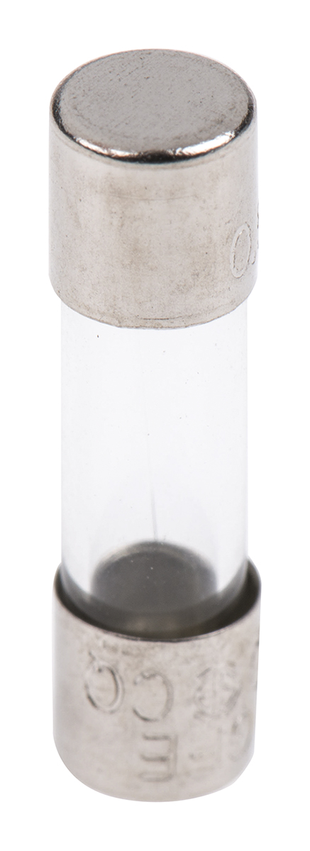 RS PRO 500mA F Glass Cartridge Fuse, 5 x 20mm