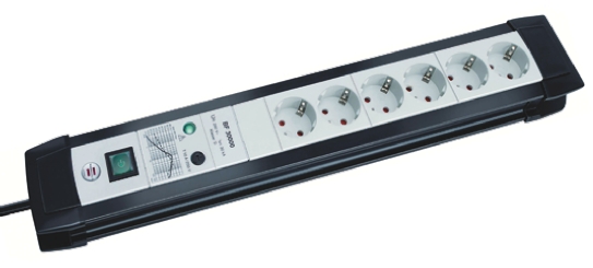 brennenstuhl 3m 6 Socket Type F - German Schuko Extension Lead, 230 V, IP20