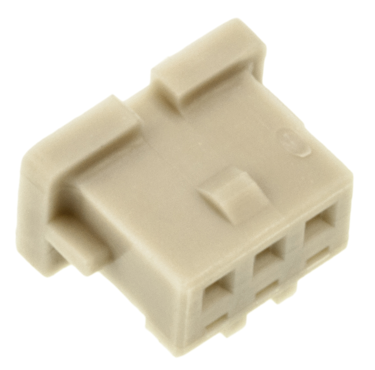 Hirose, DF13 Female Connector Housing, 1.25mm Pitch, 3 Way, 1 Row