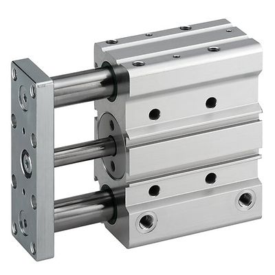 EMERSON – AVENTICS Pneumatic Guided Cylinder - 0822067002 63 mm Bore, 75 mm Double Acting Acting
