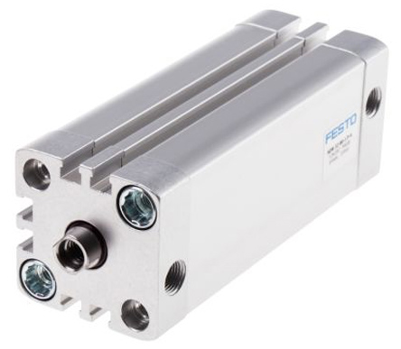 Festo Pneumatic Cylinder - 536328 50 mm Bore, 60 mm ADN Series, Double Acting Acting