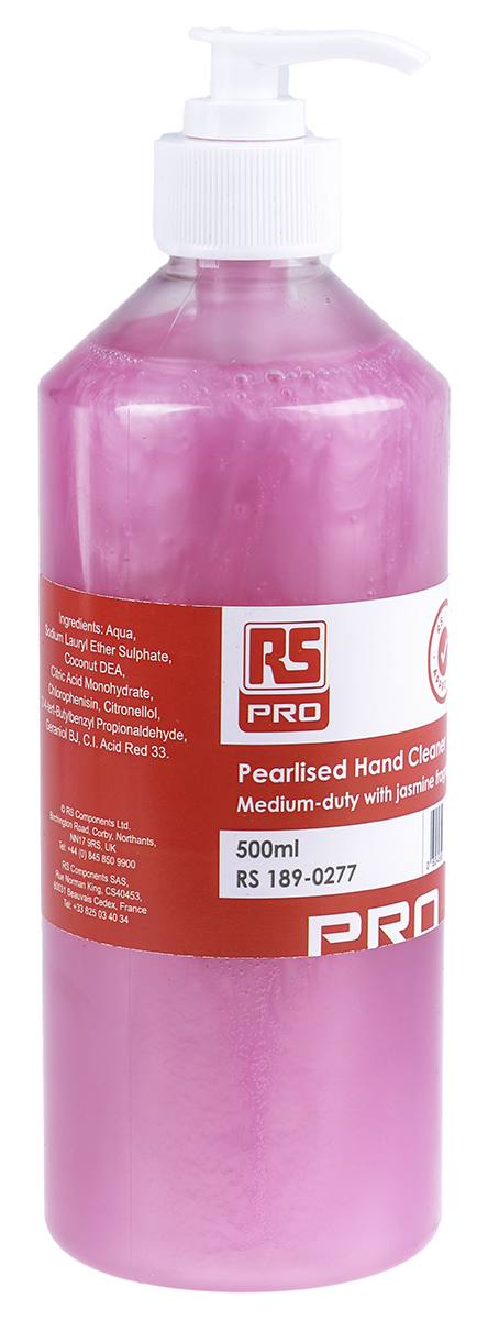RS PRO Professional Pearlised Hand Cleaner - 500 ml Bottle