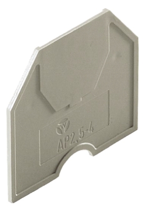Wieland AP Series End Cover for Use with WK Series DIN Rail Terminal Blocks