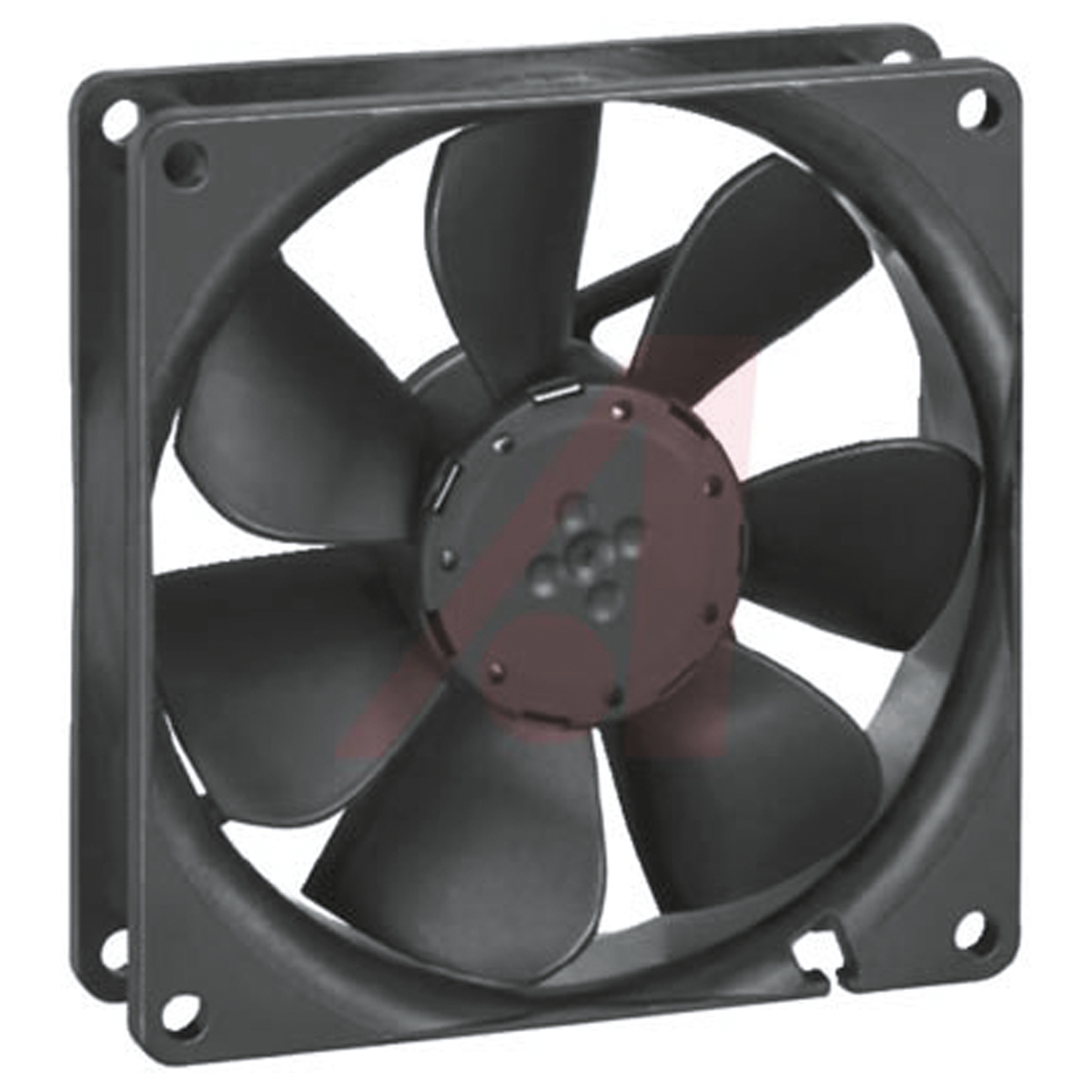 ebm-papst 3400 N Series Axial Fan, 48 V dc, DC Operation, 84m³/h, 2.4W, 92 x 92 x 25mm