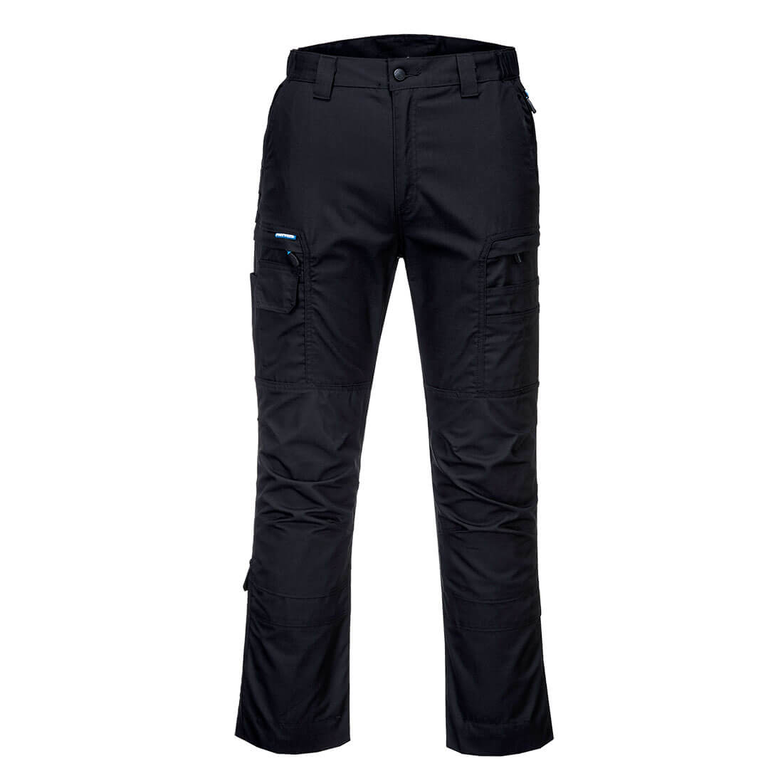 Portwest T802 Unisex's Black Ripstop, Size 40 Waist Size 51.5 cm W
