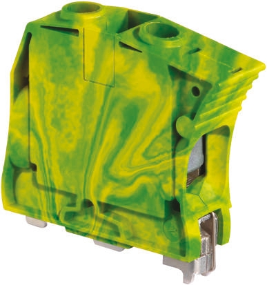Entrelec 1SNK522150R0000 ZS70 Series Green/Yellow, 70mm², Screw Termination, ATEX