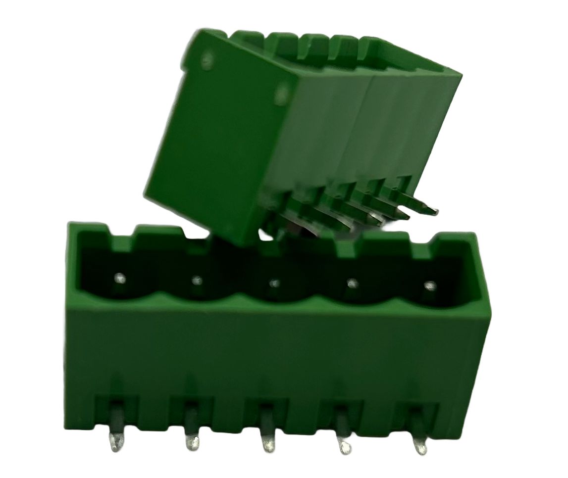 Conex-It, 5.08mm Pitch, HMSA, 5 Way, Right Angle, Pluggable Terminal Block, Header, Through Hole, Solder Termination,
