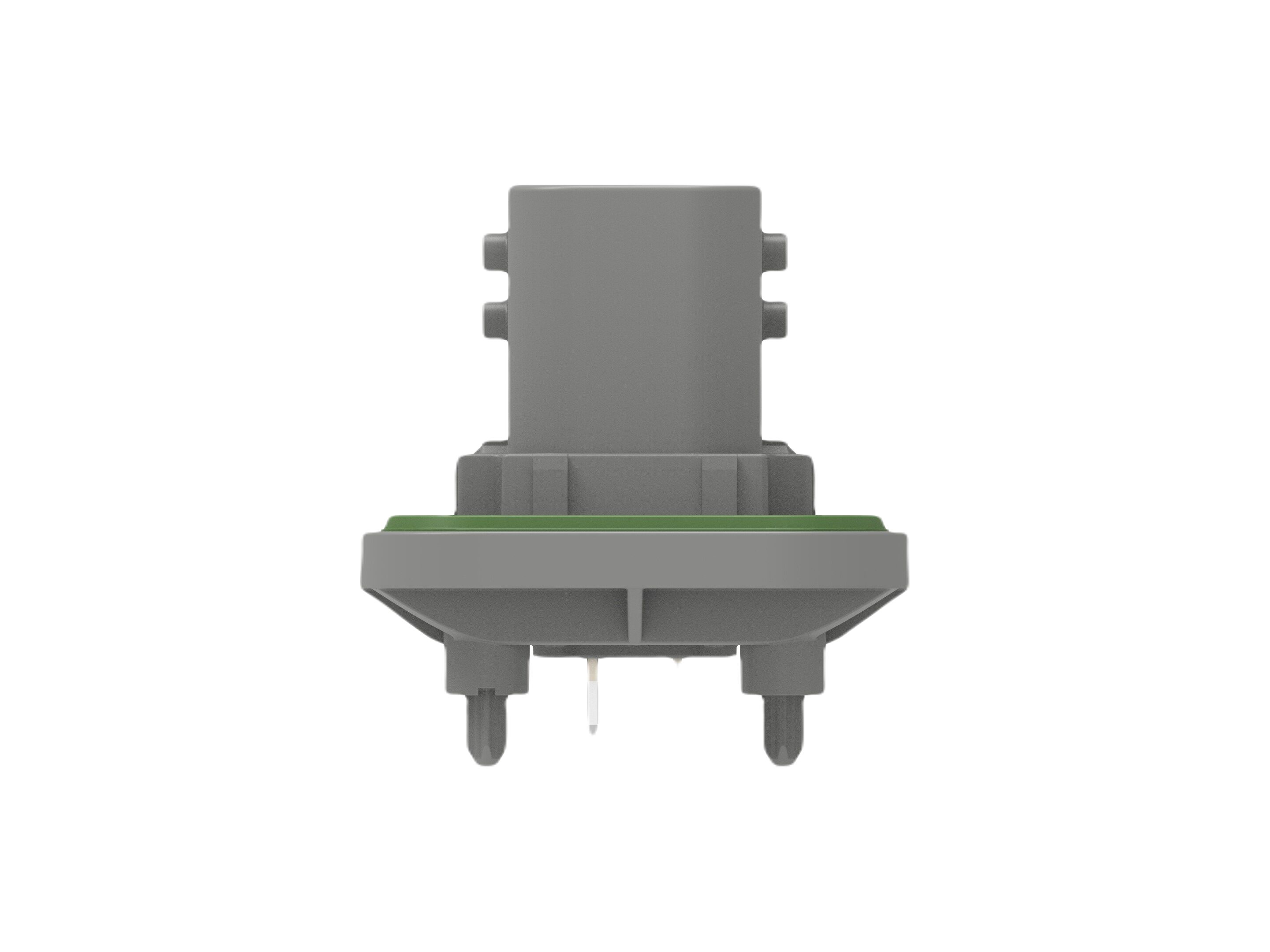TE Connectivity 2-23781 Series Vertical Panel PCB Header, 15 Contact(s), 6 mm Pitch, 2 Row, Shrouded