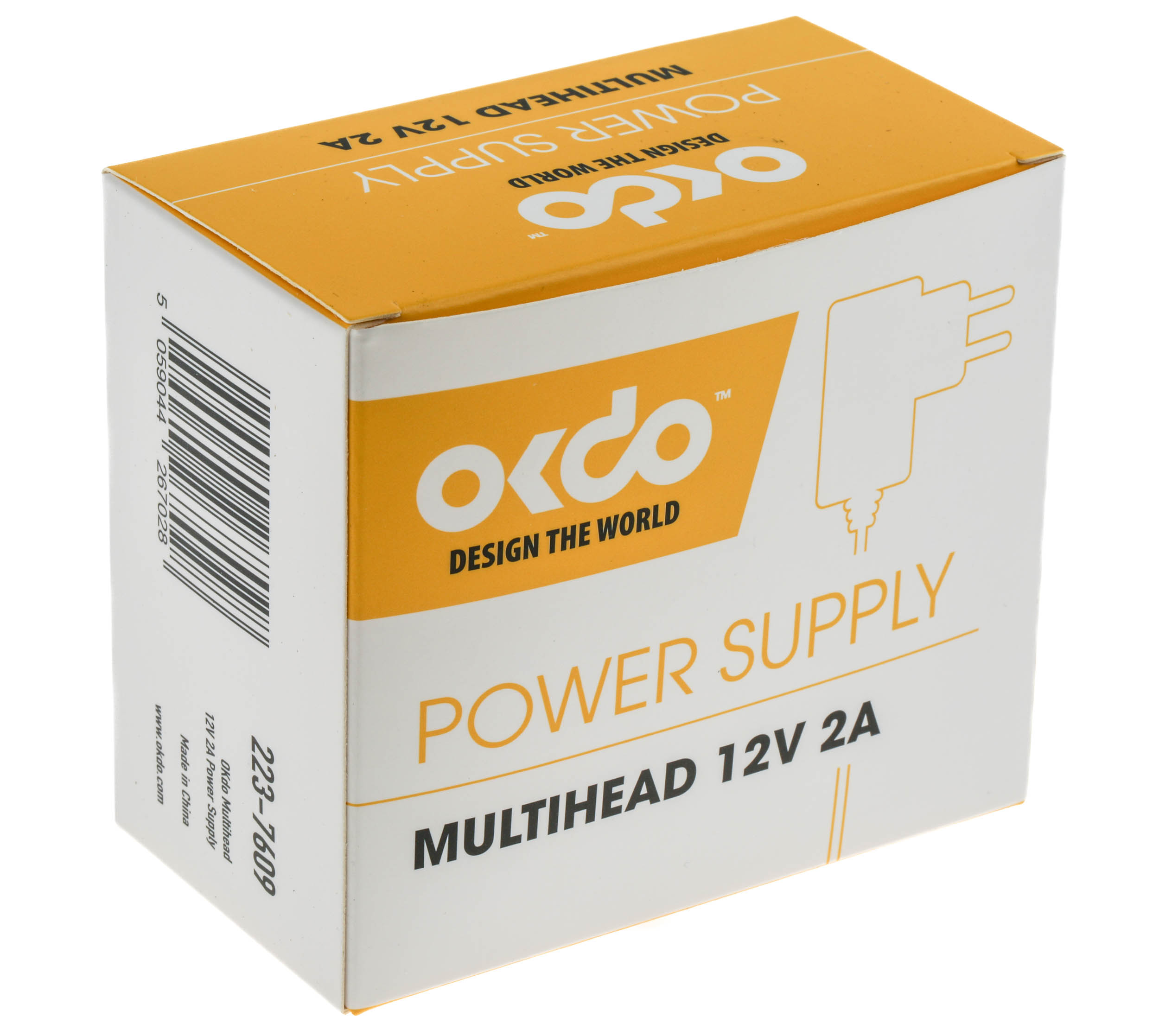 Okdo Power Supply, with Universal Plug Type, 1.5m