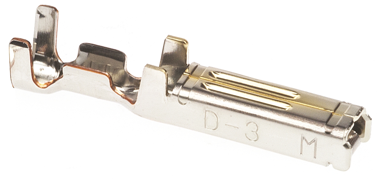 TE Connectivity Dynamic 3000 Series Female Crimp Terminal, 28AWG Min, 24AWG Max