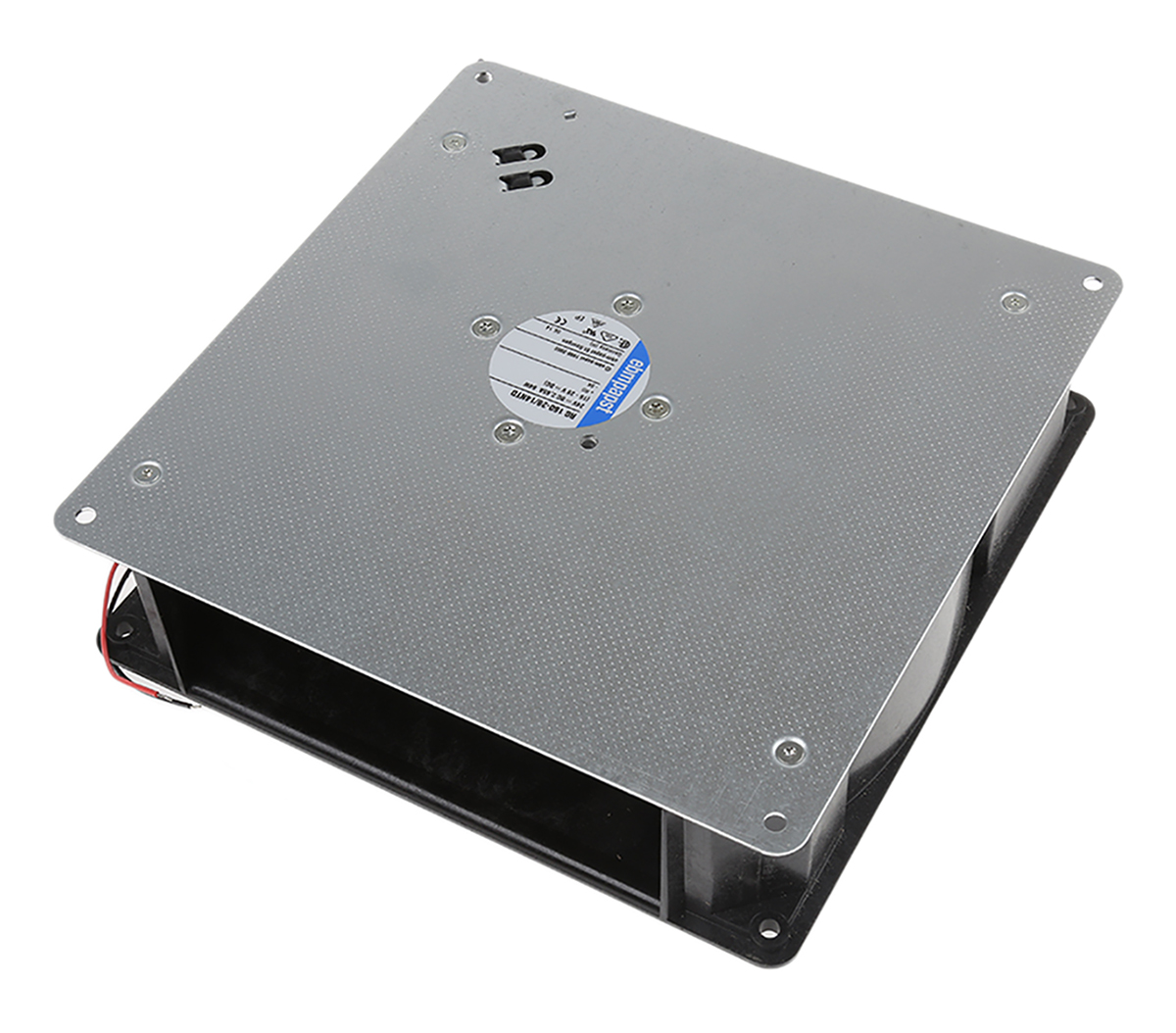 ebm-papst RG 160 NTD Series Centrifugal Fan, 24 V dc, 308m³/h, DC Operation, 220 x 220 x 56mm